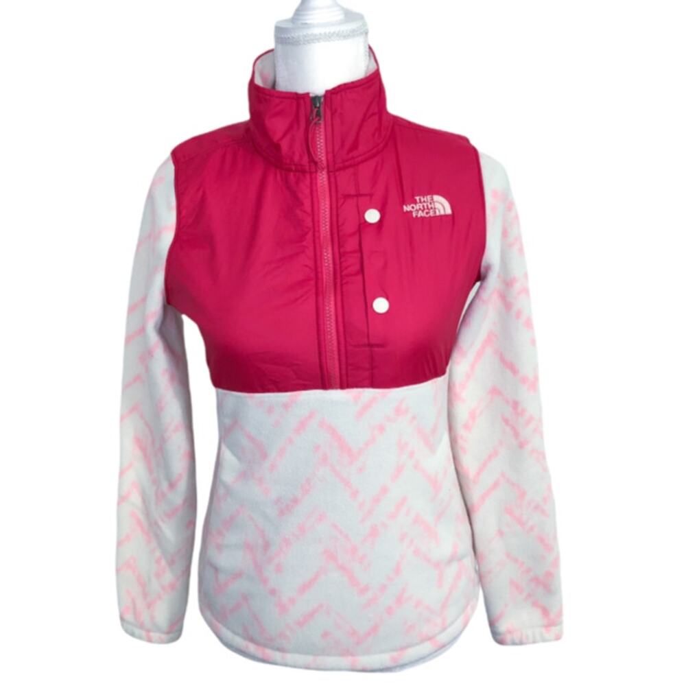 The North Face 200 WT Tundra Fleece 1/2 Zip Snap Pullover Sweater
